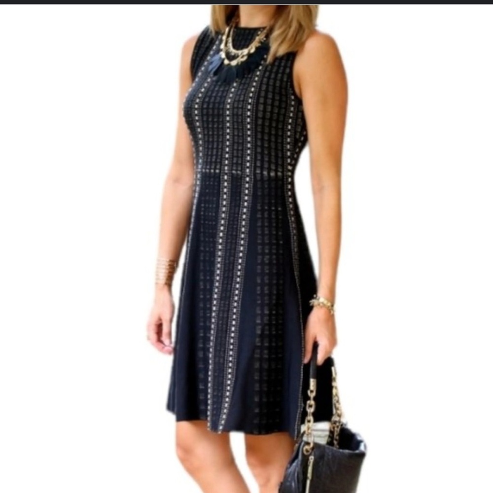 CARMEN MARC VALVO Fit & Flare Dress - Size XL